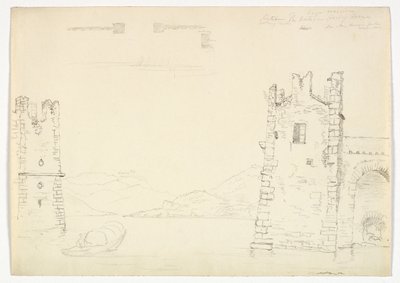 Porto antico di Arona, Lago Maggiore da Thomas Cole